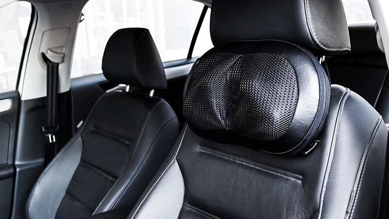 Nekteck Shiatsu Pillow with Heat and Car Adapter, $20 with code RD4NM5O9